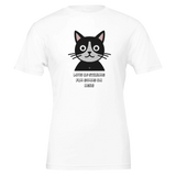 House of Bitey (tm) Lots of Staring Fun Going on Here - Cat - Premium Unisex Crewneck T-shirt
