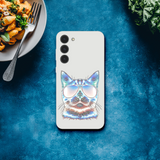 House of Bitey (tm) Neon Cat with Sunglasses - Cell phone flexi case