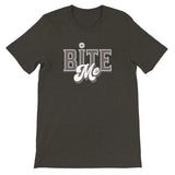 House of Bitey Bubba Bitey (tm) Bite Me premium unisex crewneck t-shirt