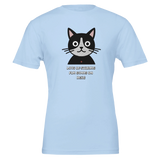 House of Bitey (tm) Lots of Staring Fun Going on Here - Cat - Premium Unisex Crewneck T-shirt