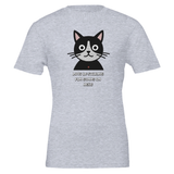 House of Bitey (tm) Lots of Staring Fun Going on Here - Cat - Premium Unisex Crewneck T-shirt