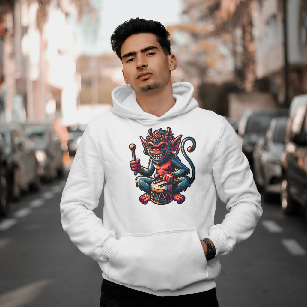 House of Bitey (tm) Evil Monkey Classic Unisex Pullover Hoodie