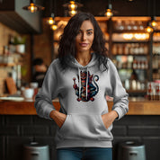 House of Bitey (tm) Evil Monkey Classic Unisex Pullover Hoodie