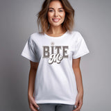 House of Bitey Bubba Bitey (tm) Bite Me premium unisex crewneck t-shirt