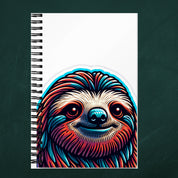 House of Bitey (tm) Sloth spiral notebook