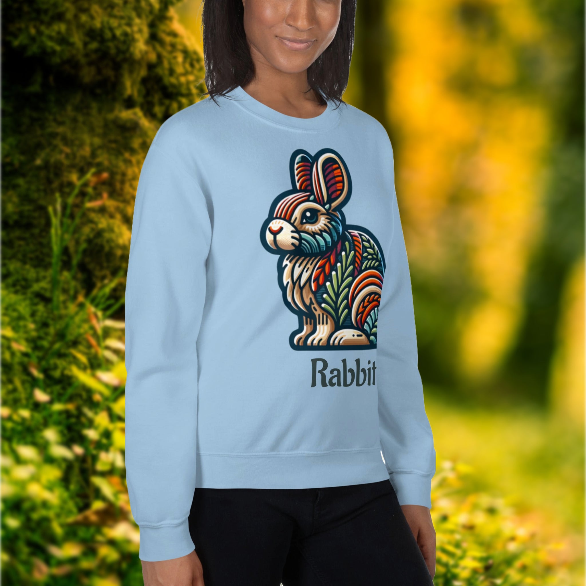 House of Bitey Bubba Bitey (tm) Rabbit unisex sweatshirt