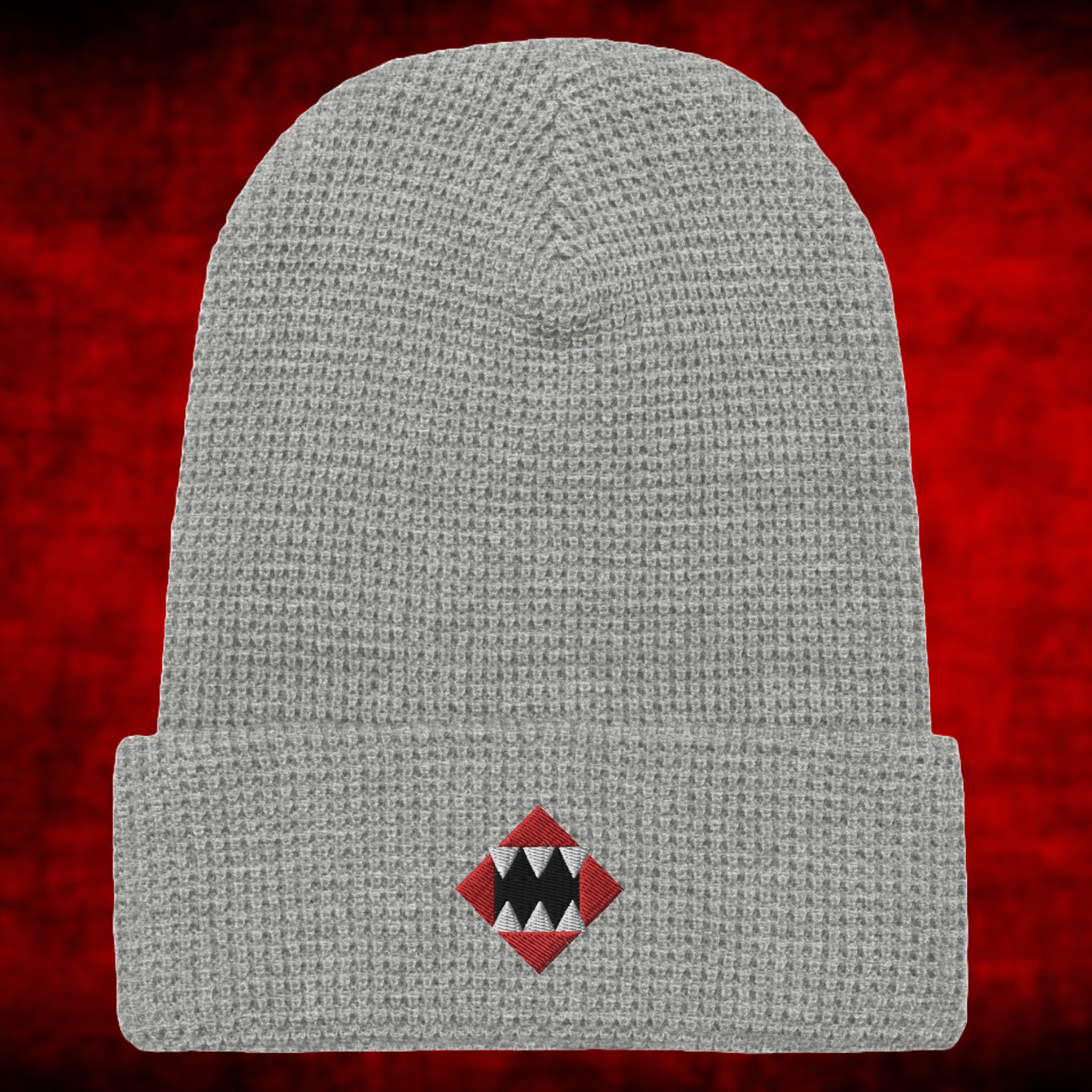 House of Bitey (tm) logo waffle beanie