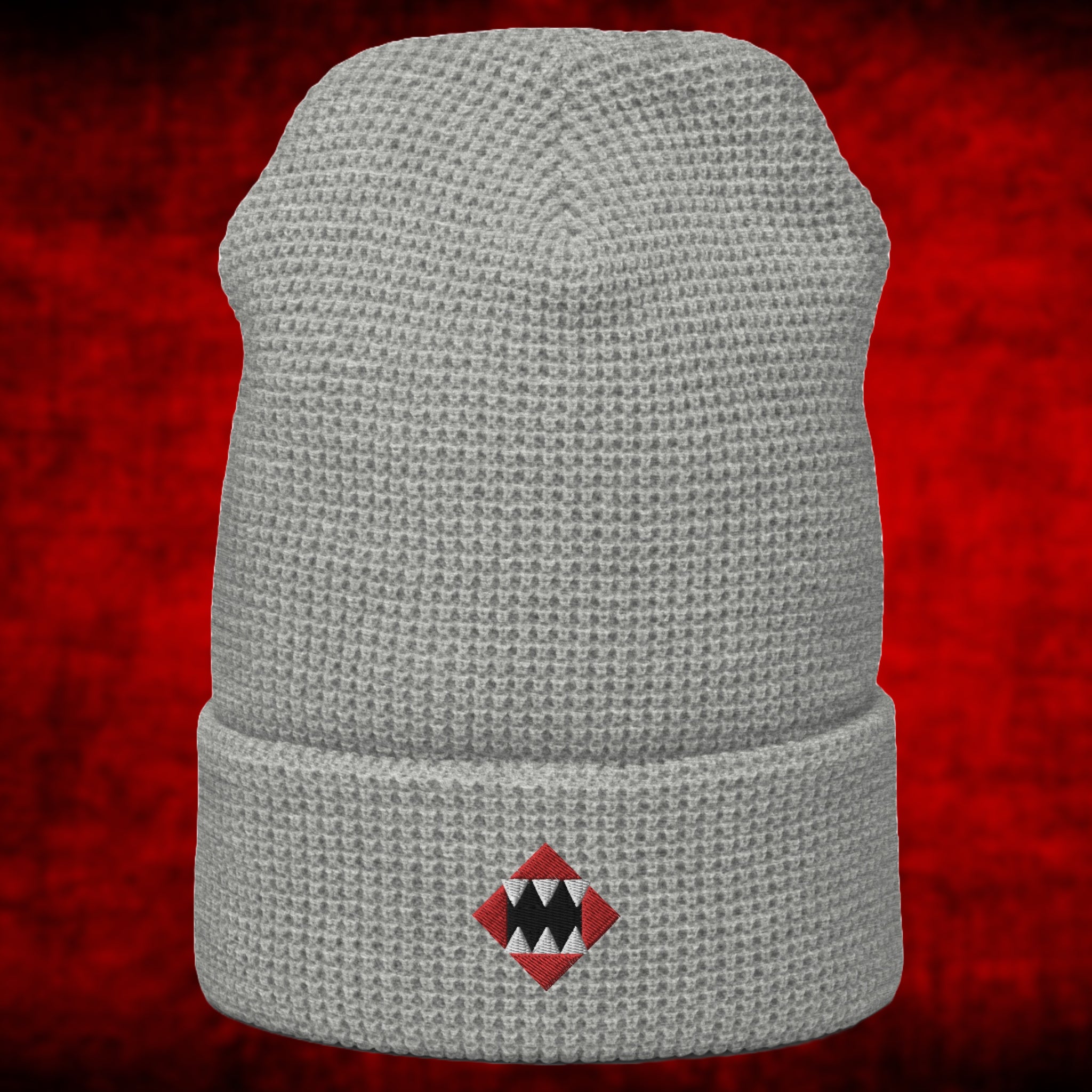 House of Bitey (tm) logo waffle beanie