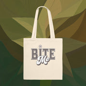 House of Bitey Bubba Bitey (tm) Bite Me premium tote bag