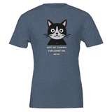 House of Bitey (tm) Lots of Staring Fun Going on Here - Cat - Premium Unisex Crewneck T-shirt