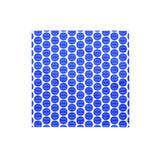 House of Bitey Bubba Bitey (tm) all-over print bandana Blueberry 2.03" logo - Blueberry