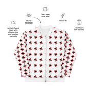 House of Bitey (tm) logo Unisex Bomber Jacket