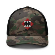 House of Bitey (tm) logo Camouflage trucker hat