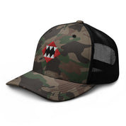 House of Bitey (tm) logo Camouflage trucker hat