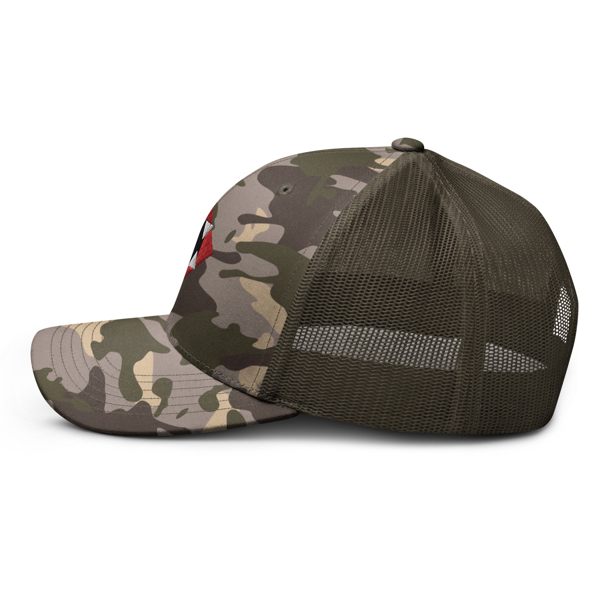 House of Bitey (tm) logo Camouflage trucker hat