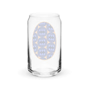 House of Bitey Bubba Bitey (tm) logo Blueberry - Can-shaped glass