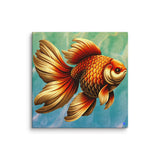 House of Bitey Bubba Bitey (tm) Goldfish picture on canvas