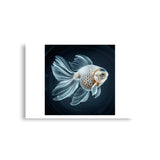 House of Bitey Bubba Bitey (tm) Translucent Goldfish poster