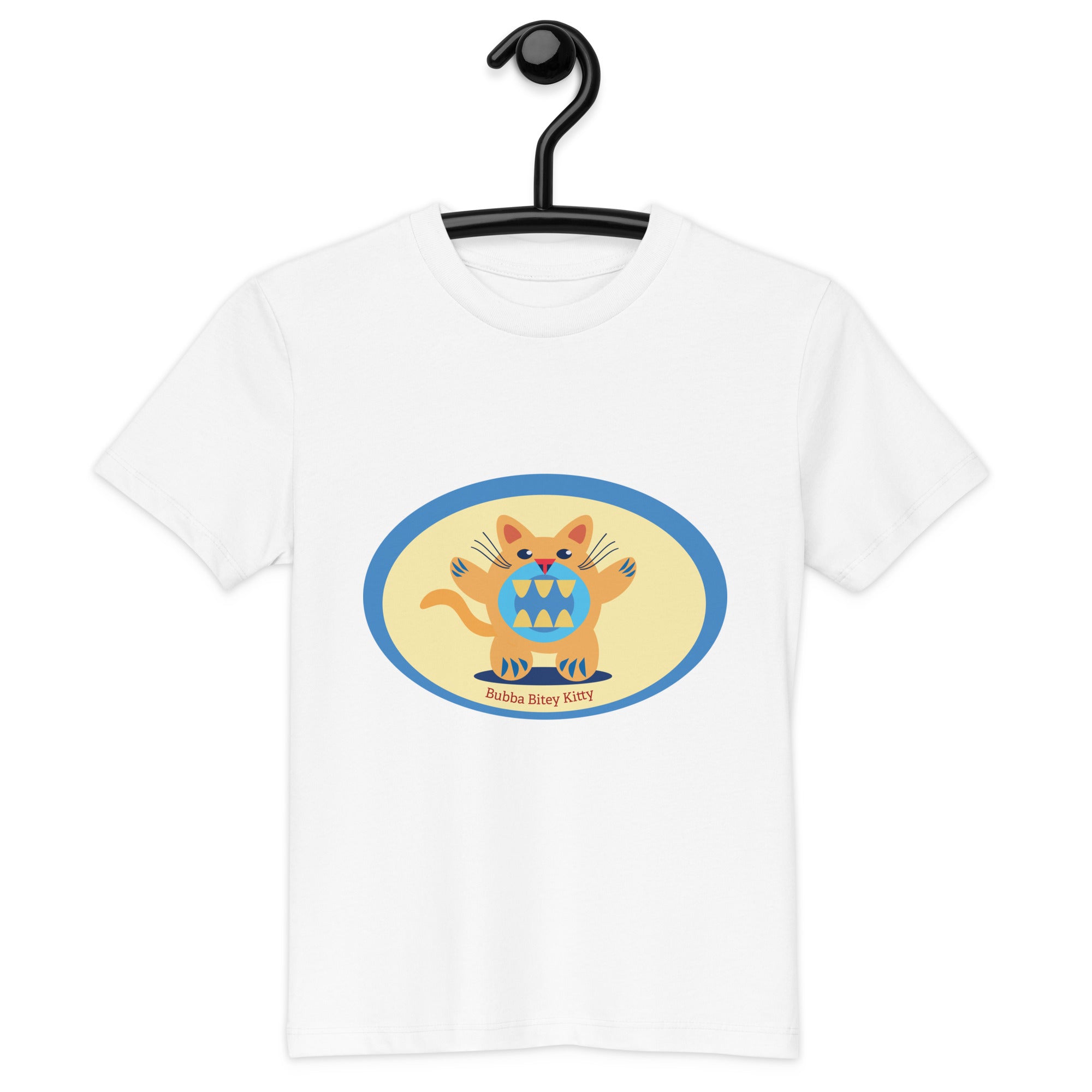 House of Bitey Bubba Bitey (tm) Kitty Organic cotton kids t-shirt