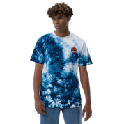 House of Bitey Bubba Bitey (tm) logo oversized tie-dye t-shirt