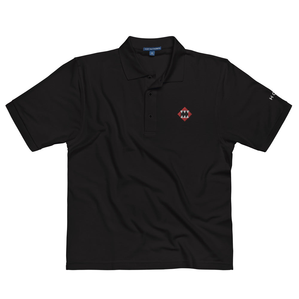 House of Bitey (tm) logo Men's Premium Polo