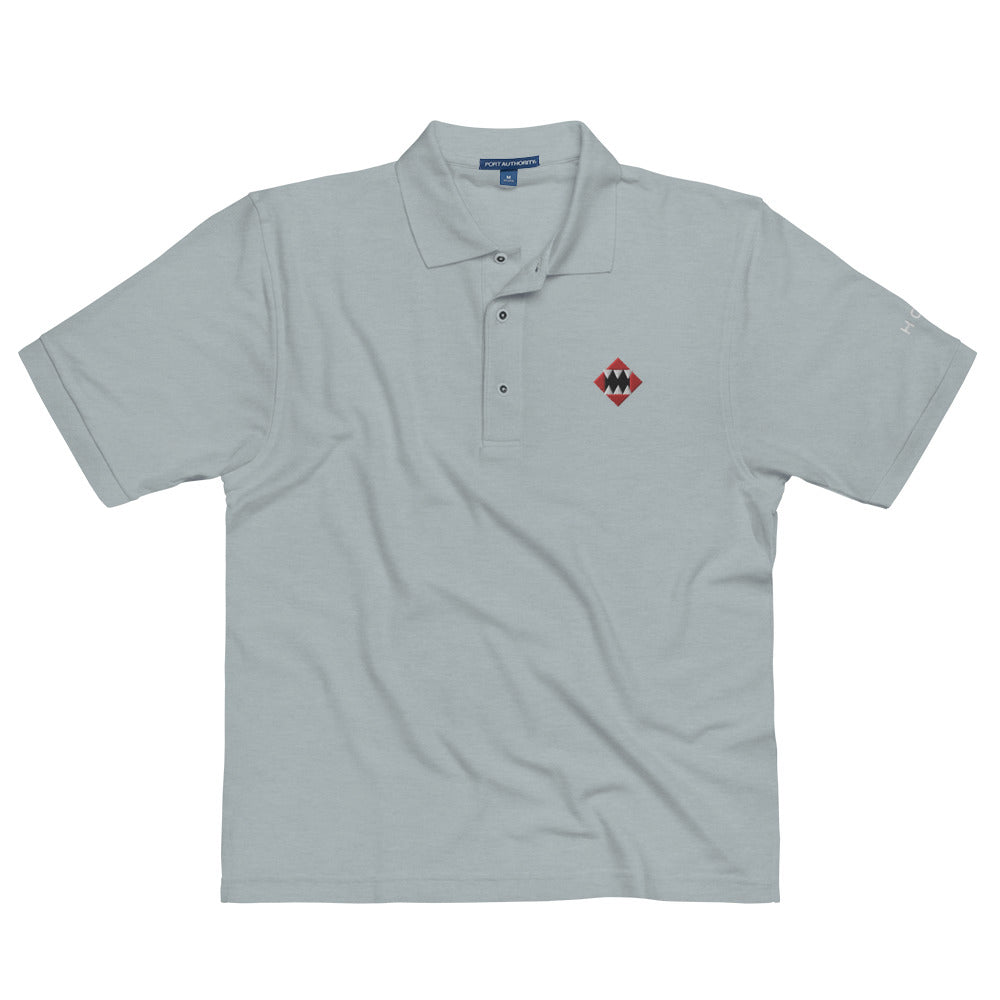 House of Bitey (tm) logo Men's Premium Polo