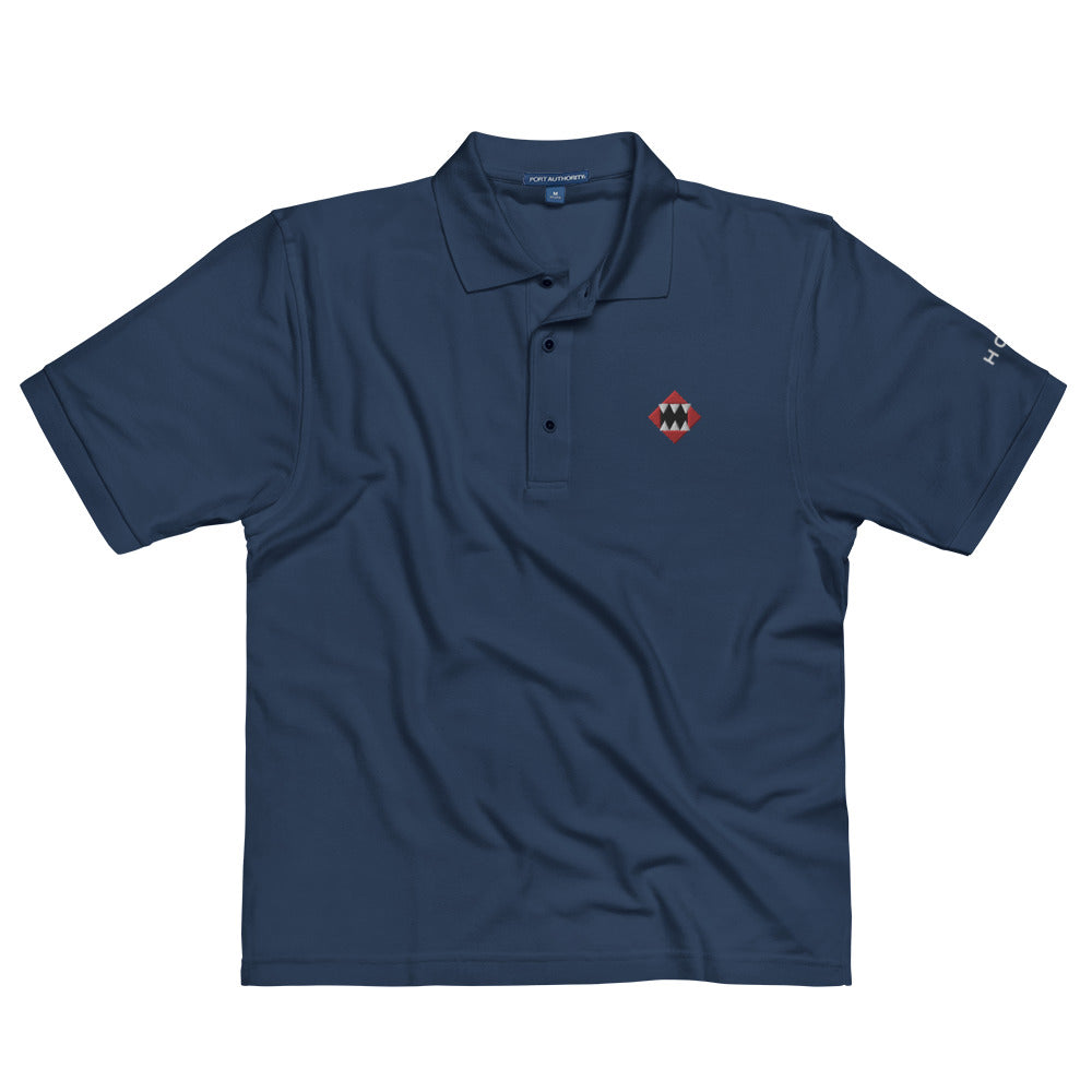 House of Bitey (tm) logo Men's Premium Polo