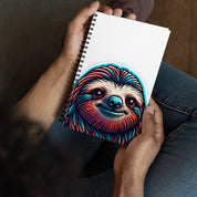 House of Bitey (tm) Sloth spiral notebook