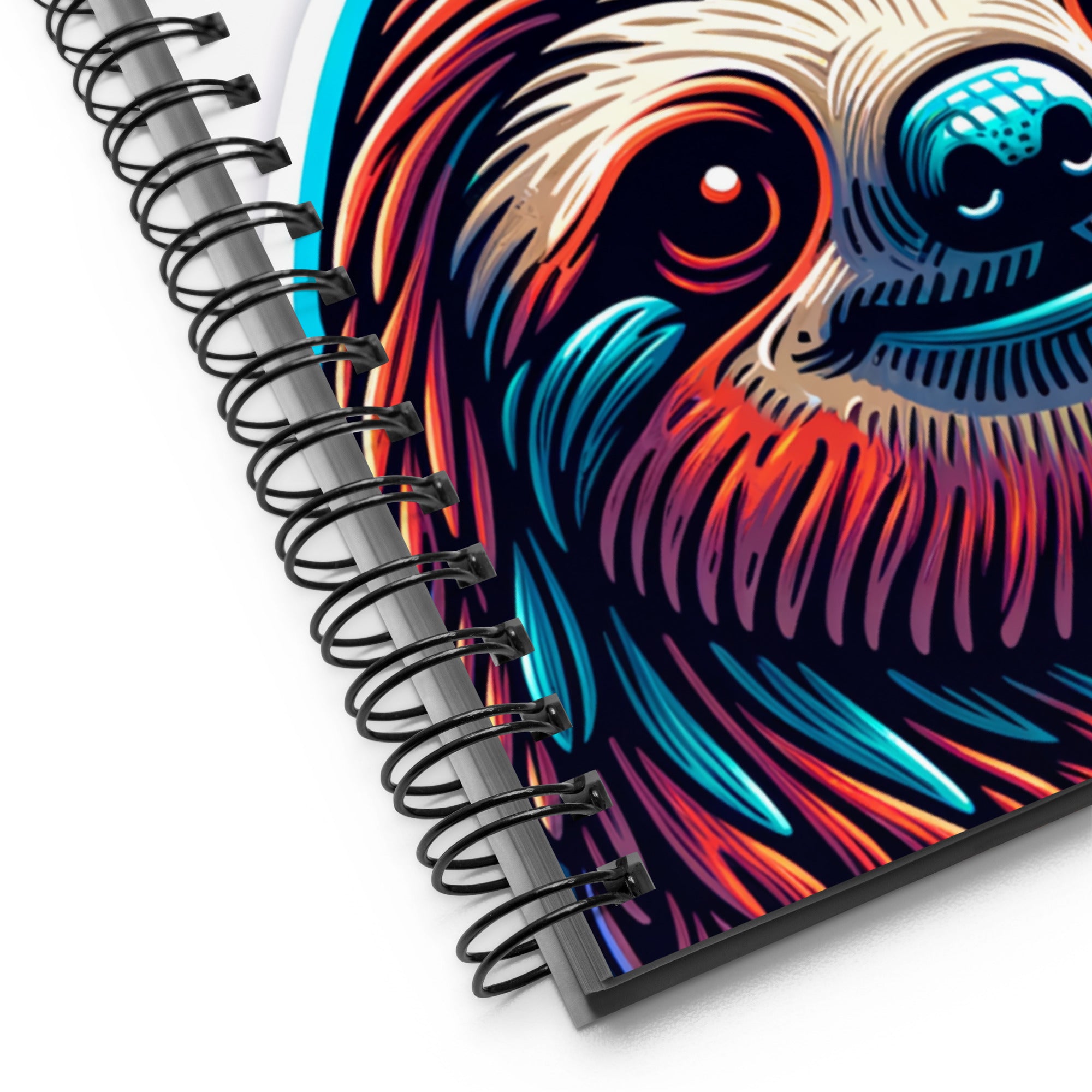 House of Bitey (tm) Sloth spiral notebook