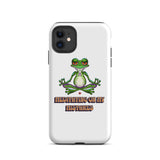 House of Bitey® Meditating On My Mistakes Zen Frog - tough case for iPhone®