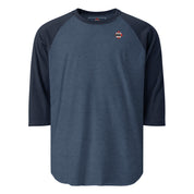 House of Bitey (tm) logo 3/4 sleeve raglan shirt