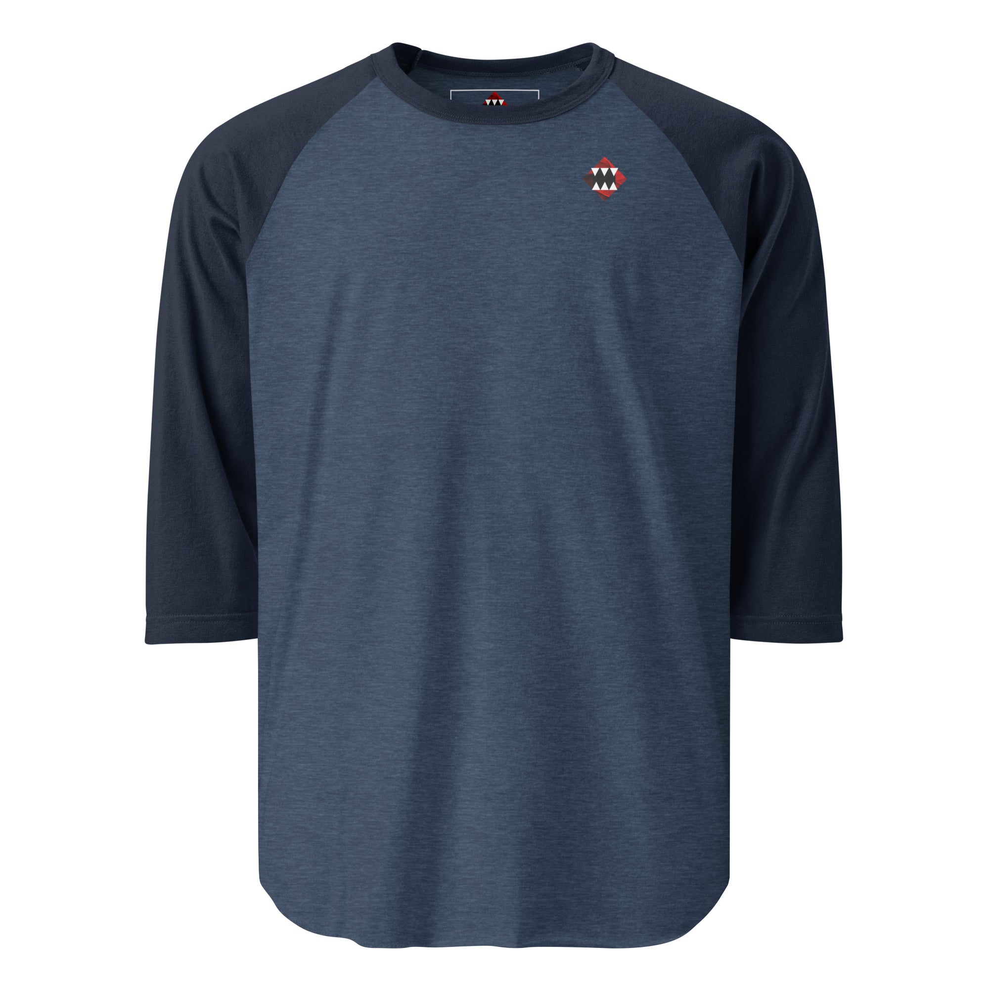 House of Bitey (tm) logo 3/4 sleeve raglan shirt
