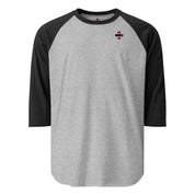 House of Bitey (tm) logo 3/4 sleeve raglan shirt