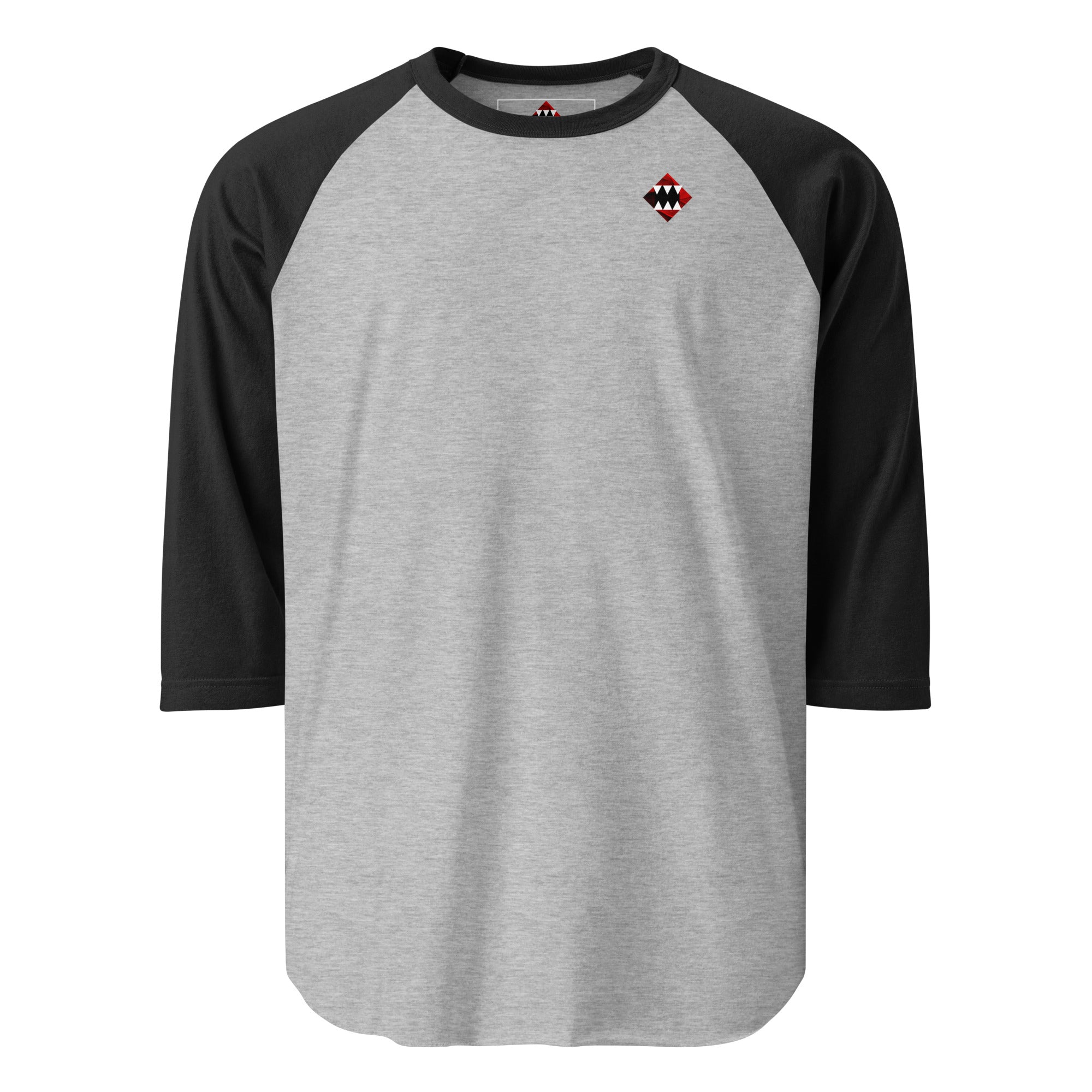 House of Bitey (tm) logo 3/4 sleeve raglan shirt