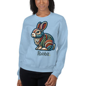 House of Bitey Bubba Bitey (tm) Rabbit unisex sweatshirt