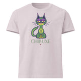 House of Bitey® Chilluxe Gold Chain Chill • Cool Cat Energy - unisex oversized t-shirt