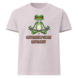 House of Bitey® Meditating On My Mistakes Zen Frog - unisex oversized t-shirt