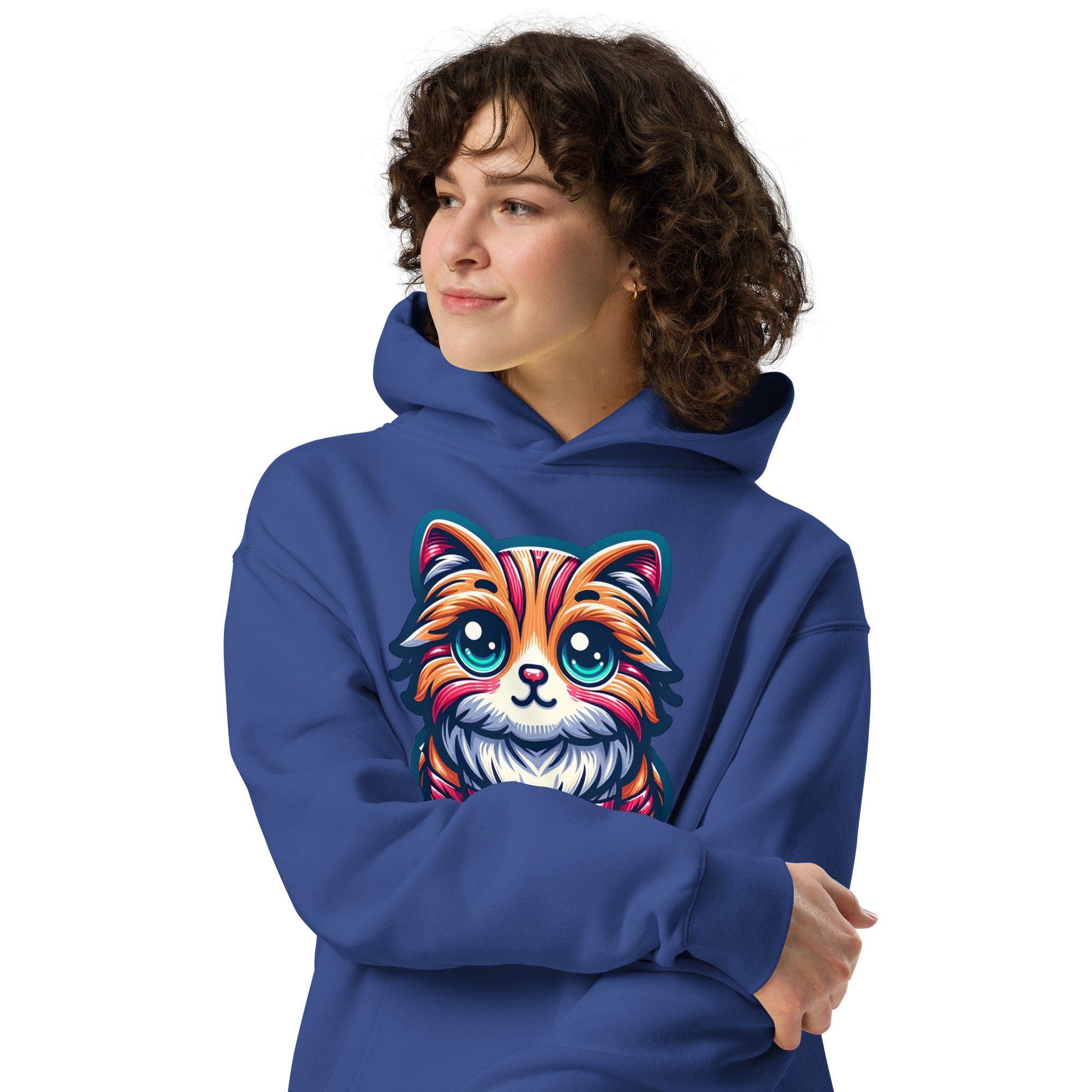 House of Bitey Bubba Bitey (tm) Kitty Unisex oversized hoodie