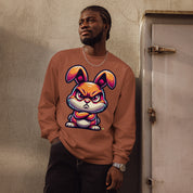 House of Bitey Bubba Bitey (tm) Angry Bunny premium heavyweight long sleeve shirt