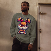 House of Bitey Bubba Bitey (tm) Angry Bunny premium heavyweight long sleeve shirt