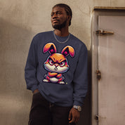 House of Bitey Bubba Bitey (tm) Angry Bunny premium heavyweight long sleeve shirt