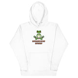 House of Bitey® Meditating On My Mistakes Zen Frog - unisex hoodie
