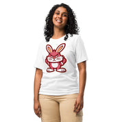 House of Bitey (tm) Attitude Bunny unisex t-shirt