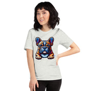 House of Bitey Bubba Bitey (tm) French Bulldog unisex t-shirt