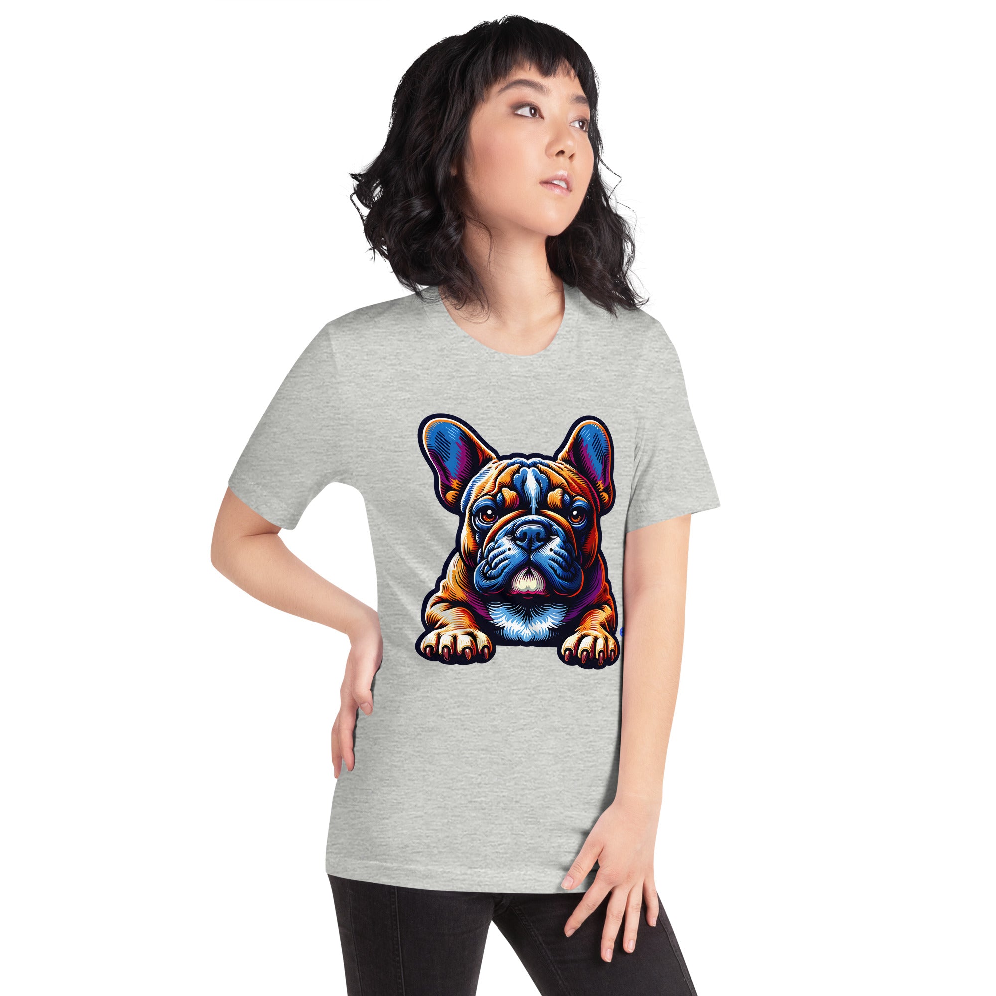 House of Bitey Bubba Bitey (tm) French Bulldog unisex t-shirt