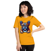 House of Bitey Bubba Bitey (tm) French Bulldog unisex t-shirt