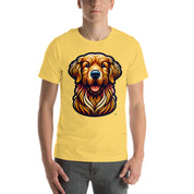 House of Bitey Bubba Bitey (tm) Golden Retriever unisex t-shirt